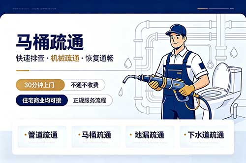 庆阳马桶疏通