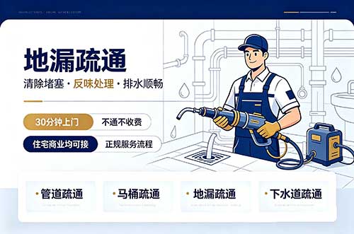 庆阳地漏疏通