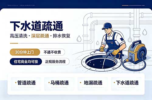 庆阳下水道疏通